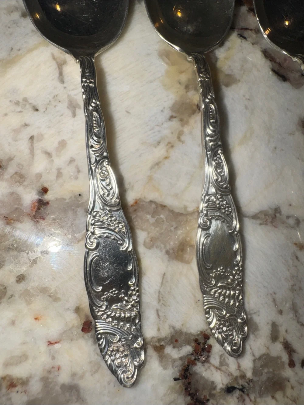 Towle PRINCESS Sterling Silver Rare set of 12 Demitasse Spoons. NO MONOGRAM!
